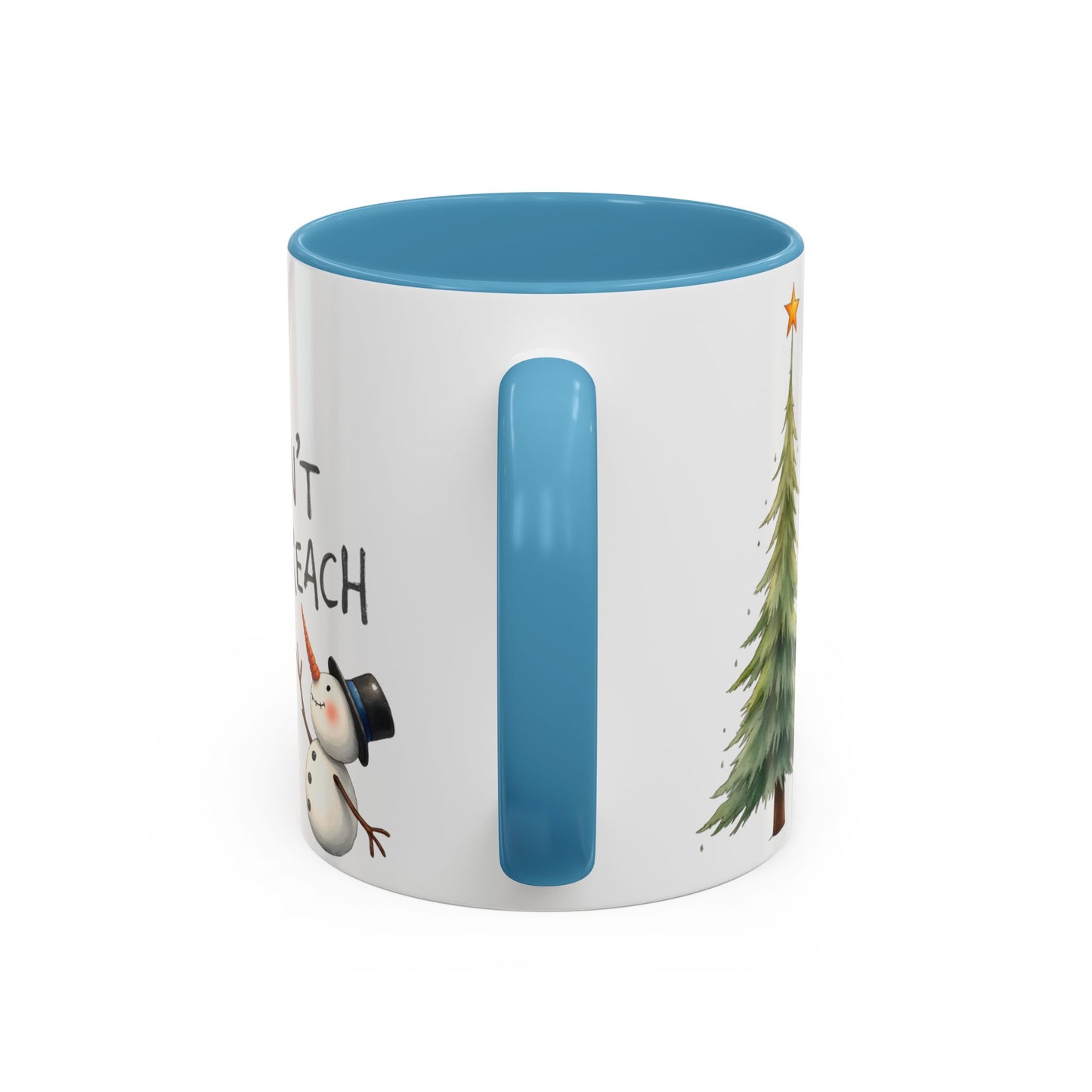 Personalized Holiday Coffee Mug, Cute Snowman Design, Winter Drinkware, Festive Gift, Custom Name Mug, Christmas Day Gift