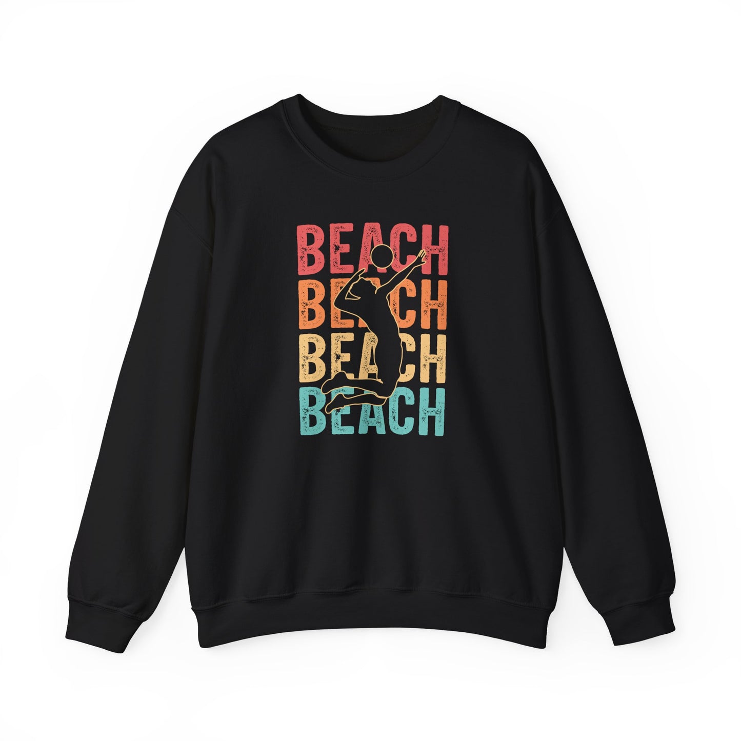 Beach Vibes Unisex Crewneck Sweatshirt - Perfect for Summer Days, Beach Lovers, Vacation, Casual Wear, Gift Idea