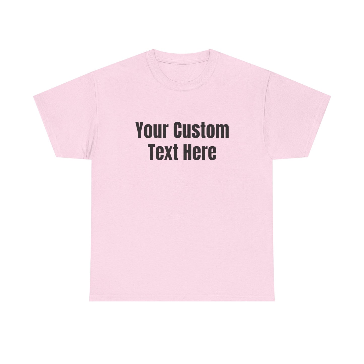 Customizable Heavy Cotton Tee - Perfect for Gifts, Events, Casual Wear, Team Outfits, Celebrations, Perfect Gift for Birthdays