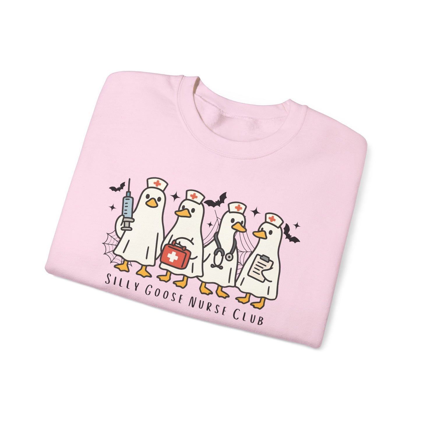 Funny Nurse Crewneck Sweatshirt for Medical Professionals, Cozy Gift for Healthcare Workers, Casual Wear, Unique Nursing Apparel