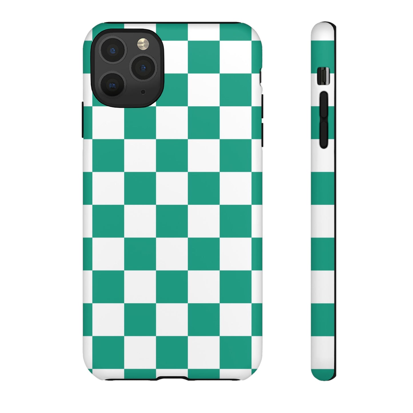 Checkered iPhone Case, Stylish Phone Cover,  Mobile Case For iPhone 17 Pro, 17, 16, 15, 14, 13, 12, 11, X, XR,XS MAX, Chic Gift for Her