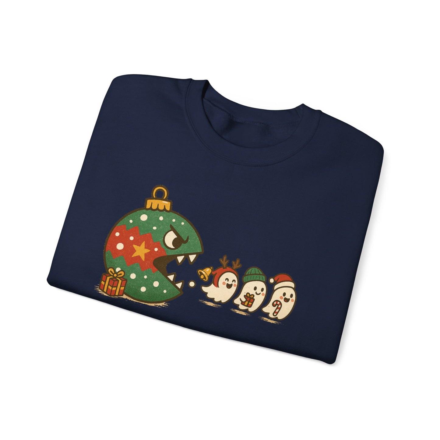 Cute Holiday Crewneck Sweatshirt, Funny Christmas Gift, Cute Sweater, Unisex Christmas Sweatshirt, Cozy Winter Apparel