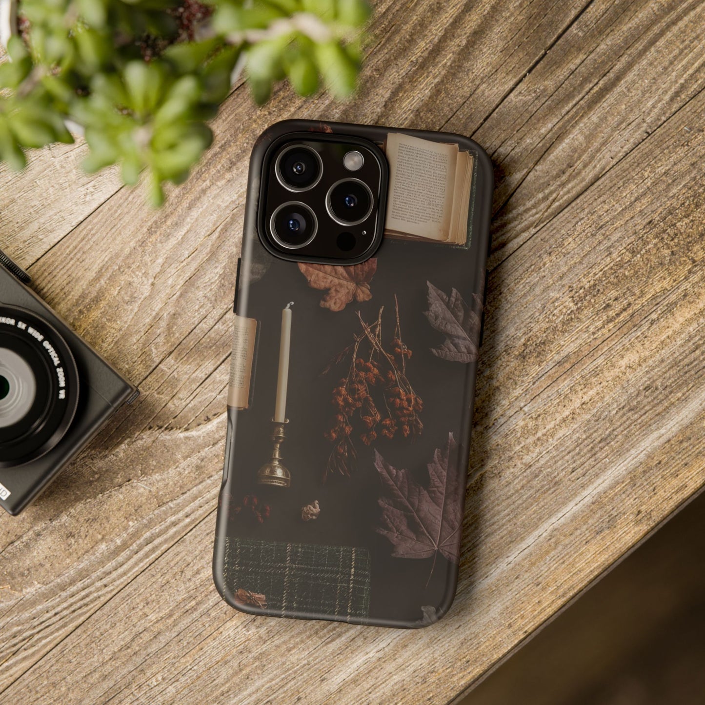 Floral Nature Phone Case, Tough Phone Case for Fall Decor, Phone Case for iPhone and Samsung, Stylish Protective Cover for iPhone