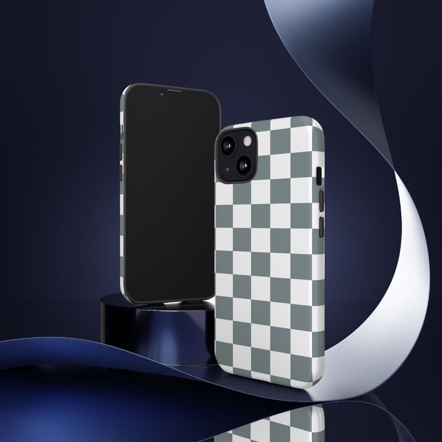 Stylish Checkerboard Phone Case, Durable Phone Cover, Unique Gift, iPhone 17 Pro, 17, 17 Air, 16, 15, 14, 13, 12, 11, X, XR, XS MAX