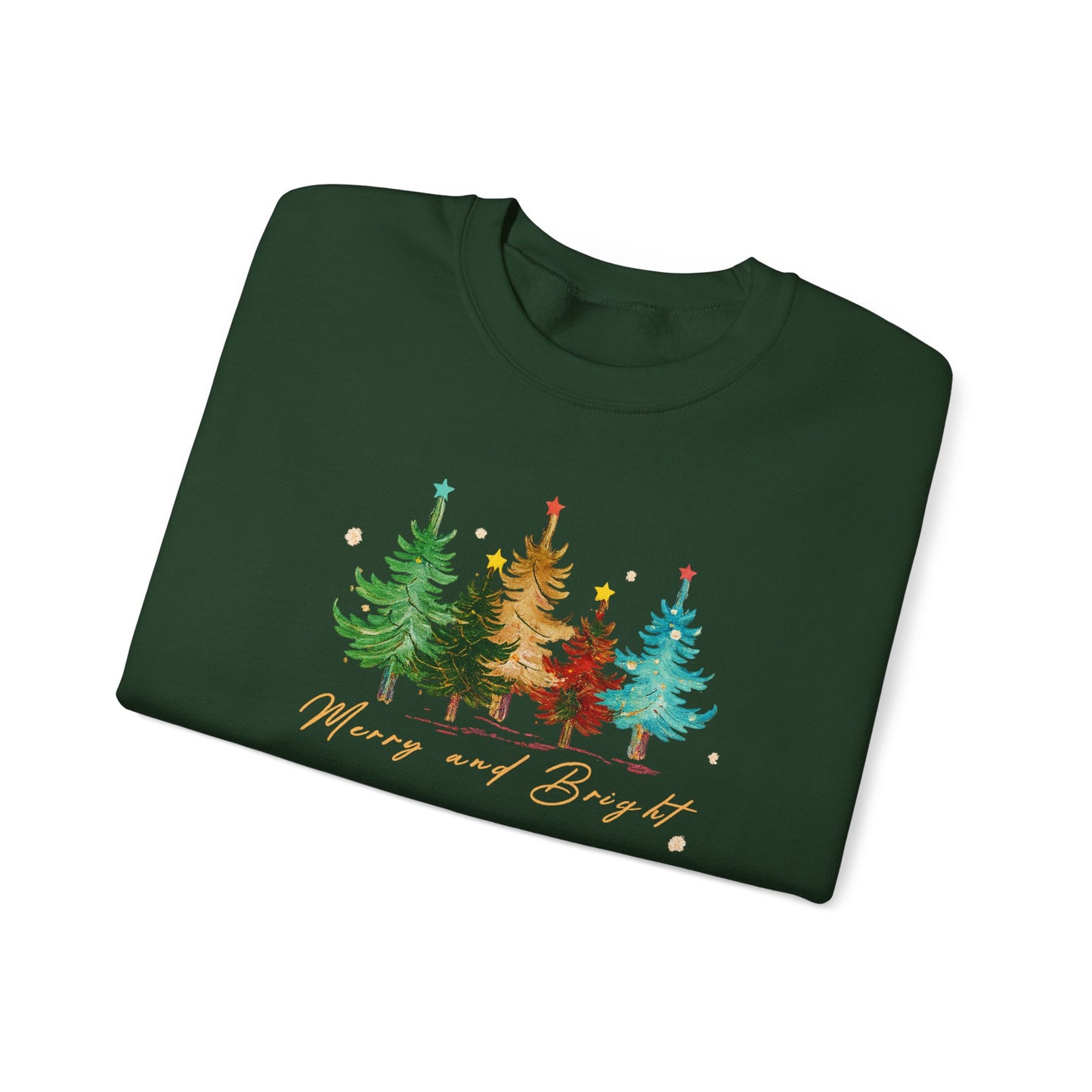 Cozy Christmas Trees Sweatshirt, Holiday Apparel, Warm Sweater Gift, Nature Lover Top, Christmas and Winter Essential, Christmas  day Gift