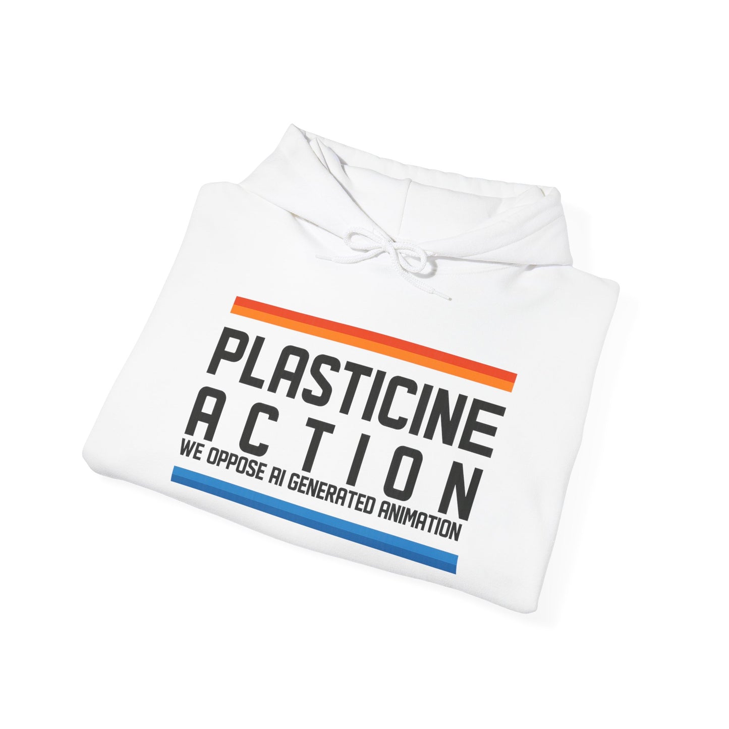 Plasticine Action Unisex Hoodie - Cozy Sweatshirt for Animators, Save Gaza, Free Palestine, Casual Wear