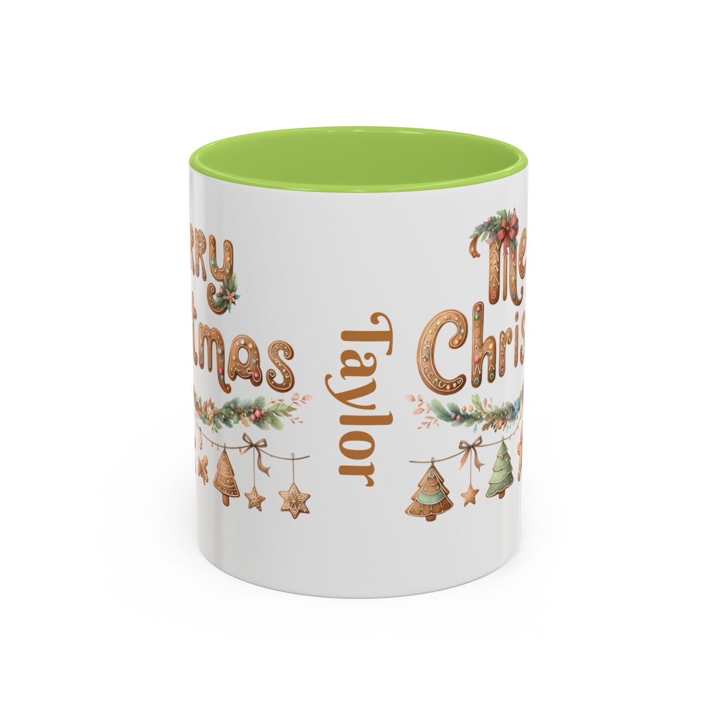 Personalized Christmas Cheer Coffee Mug, Holiday Gift, Festive Drinkware, Seasonal Decor, Cute Mug, Joyful Holiday Memento