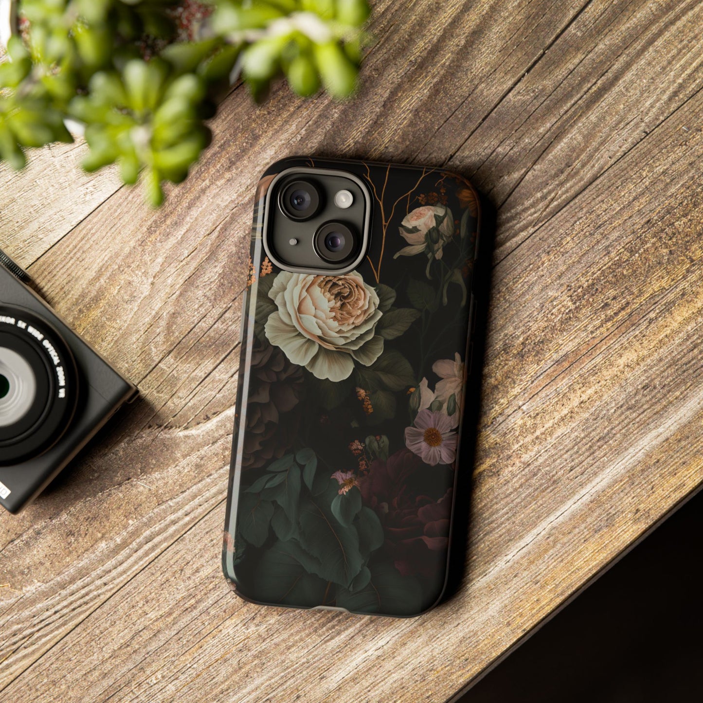 Floral Phone Case For iPhone And Samsung, Tough Cases, Flower Design, Stylish Protection, Gift for Her, Nature Lovers Accessory, Floral Gift