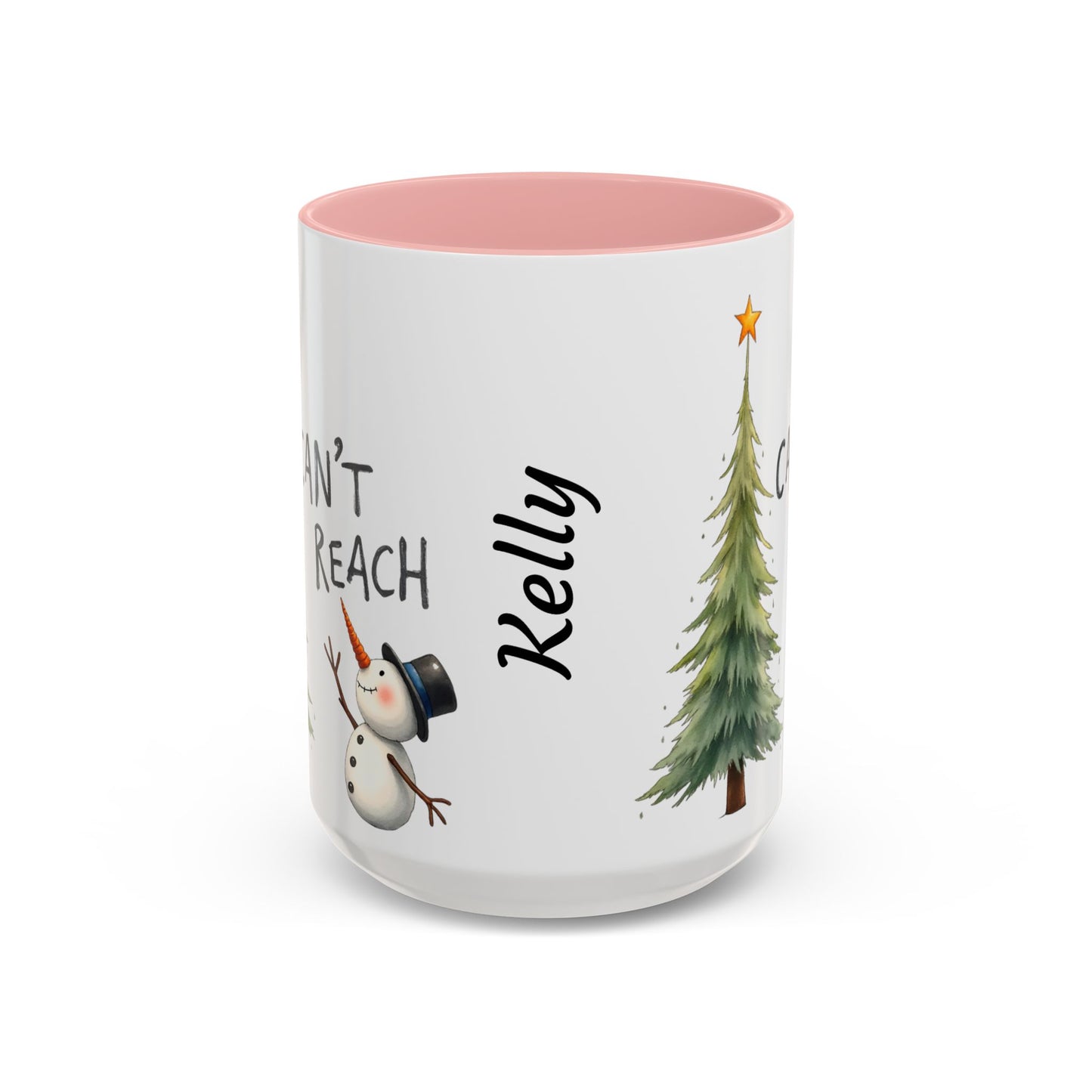 Personalized Holiday Coffee Mug, Cute Snowman Design, Winter Drinkware, Festive Gift, Custom Name Mug, Christmas Day Gift