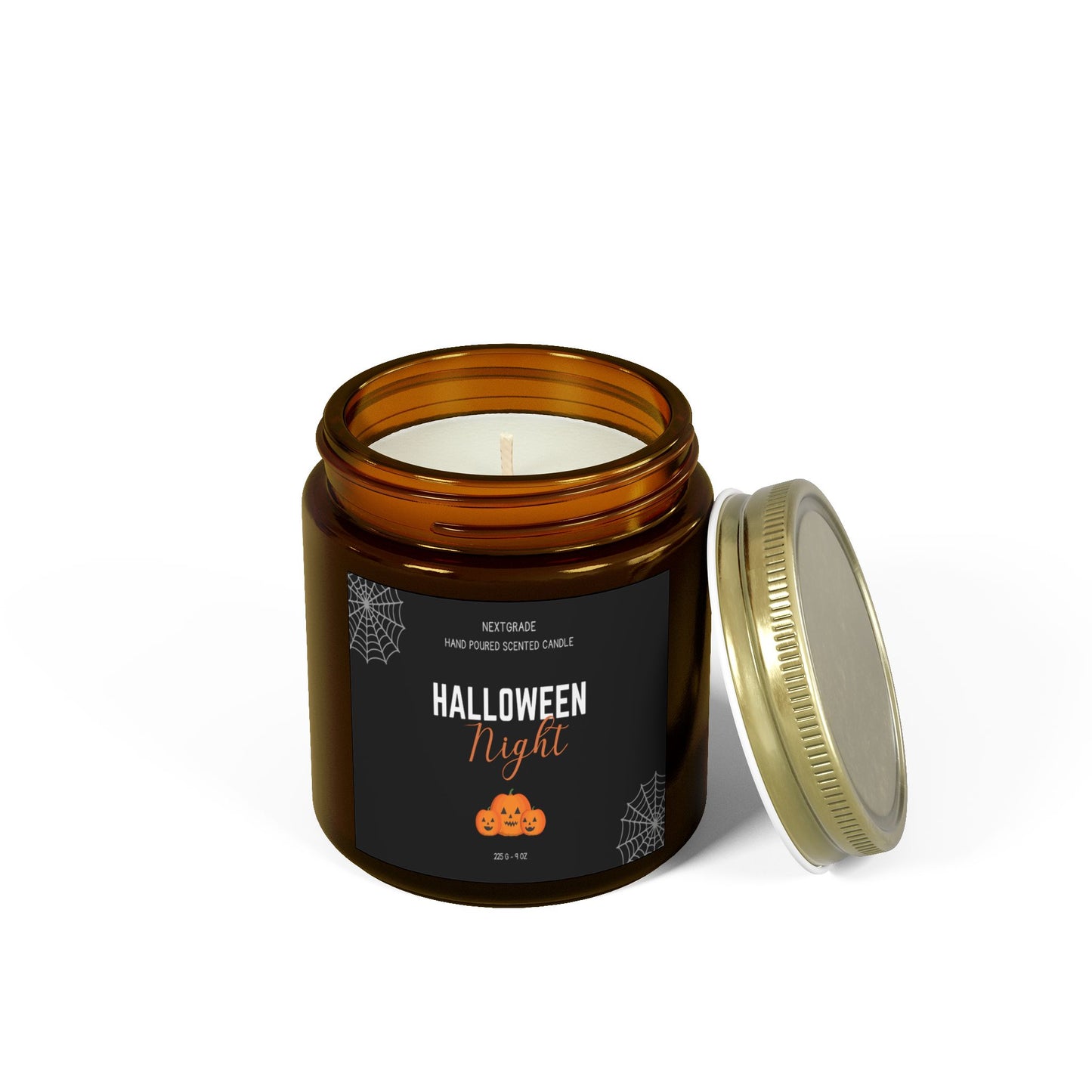 Halloween Night Scented Candles, Halloween Candles Scented, Spooky Candles - Gothic Décor Decorations - Halloween Gifts for Women, Men