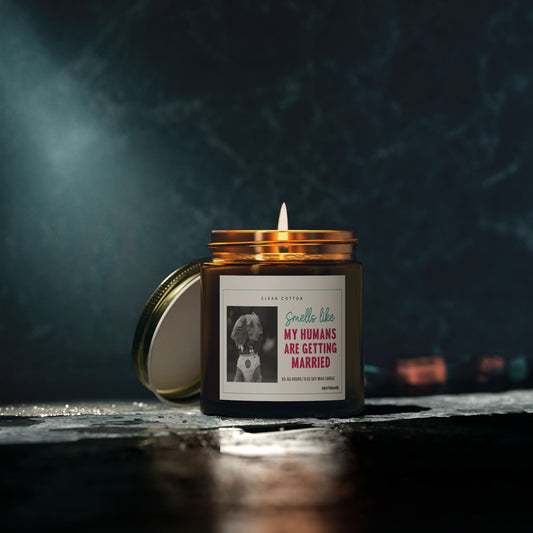 Wedding Scented Candle, Perfect for Engagements, Bridal Showers, Home Decor, Pet Lovers, Unique Gift Idea