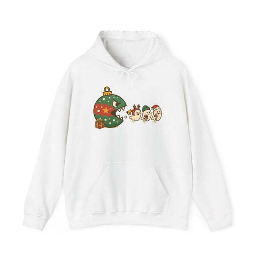 Funny Hooded Sweatshirt, Holiday Sweatshirt, Cozy Winter Apparel, Christmas Gift, Unisex Sweatshirt, Seasonal Fashion, Cute Hoodie