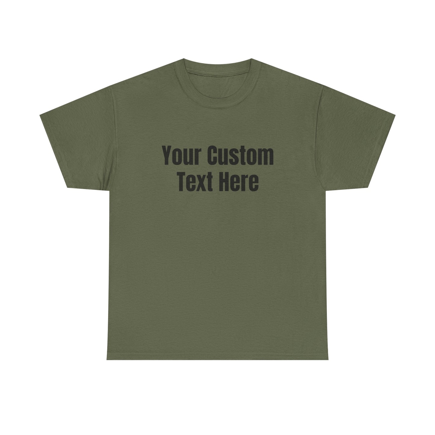 Customizable Heavy Cotton Tee - Perfect for Gifts, Events, Casual Wear, Team Outfits, Celebrations, Perfect Gift for Birthdays
