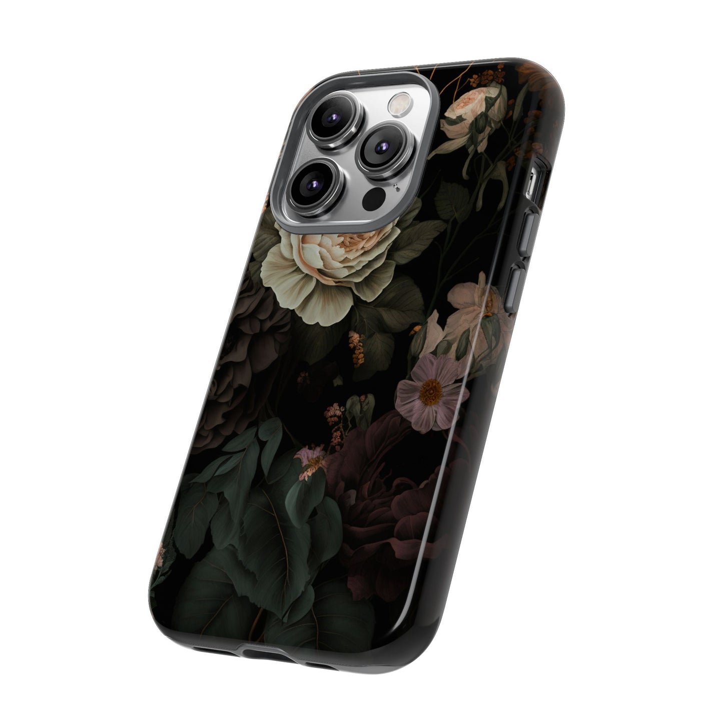 Floral Phone Case For iPhone And Samsung, Tough Cases, Flower Design, Stylish Protection, Gift for Her, Nature Lovers Accessory, Floral Gift