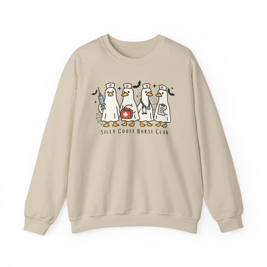 Funny Nurse Crewneck Sweatshirt for Medical Professionals, Cozy Gift for Healthcare Workers, Casual Wear, Unique Nursing Apparel