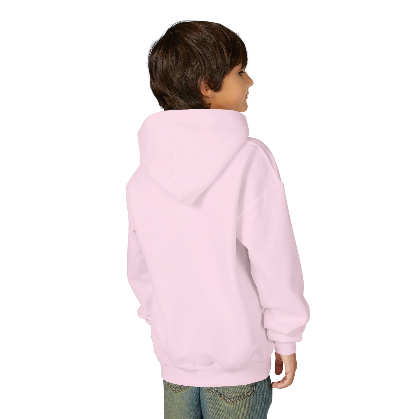 Whimsical Youth Hoodie with Playful Design, Cute Sweatshirt for Kids, Fun Gift for Birthdays, Cozy Winter Wear, Cartoon Style