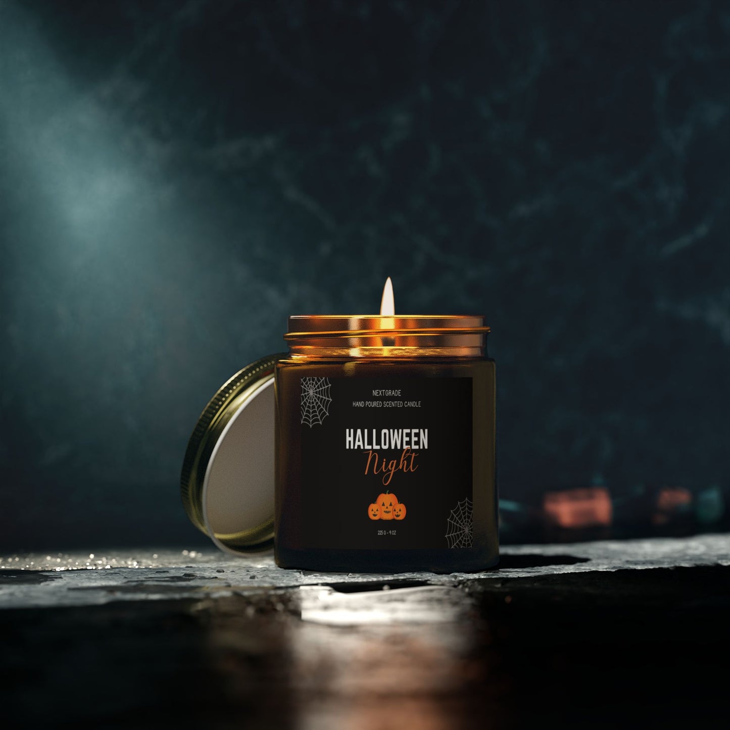 Halloween Night Scented Candles, Halloween Candles Scented, Spooky Candles - Gothic Décor Decorations - Halloween Gifts for Women, Men