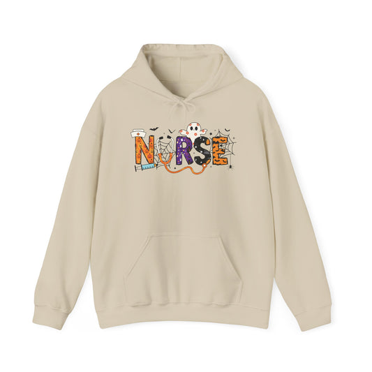 Nurse Themed Hooded Sweatshirt, Cozy Gift for Nurses, Healthcare Apparel, Medical Worker Hoodie, Holiday Gift for Nurses
