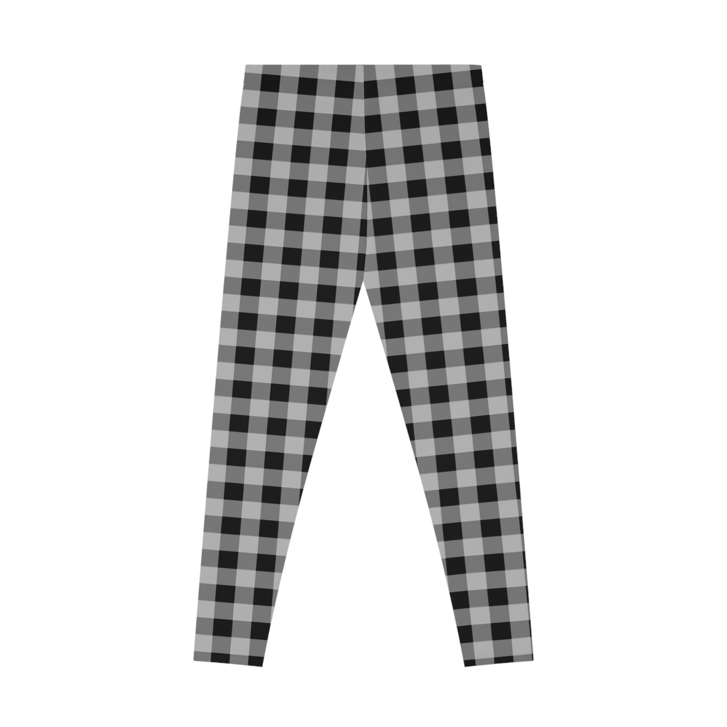 Chic Plaid Stretchy Leggings, Checked look LEGGINGS - Acrobatics, Yoga, Acroyoga - Batik, Tie-Dye - unisex -turquoise