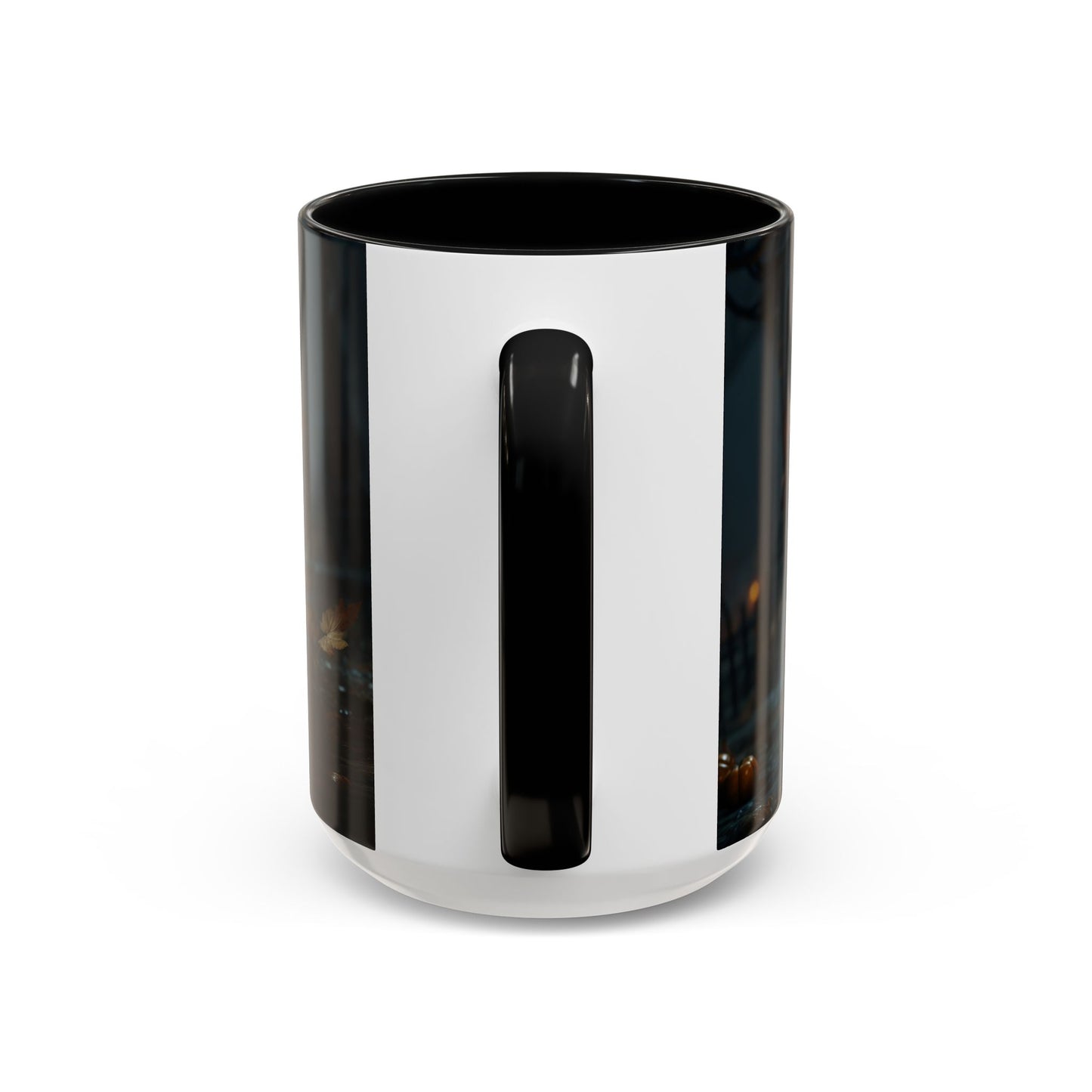 Halloween Pumpkin Accent Coffee Mug, Spooky Decor for Fall, Perfect Gift for Halloween Lovers, Seasonal Drinkware, Gift for Halloween Day