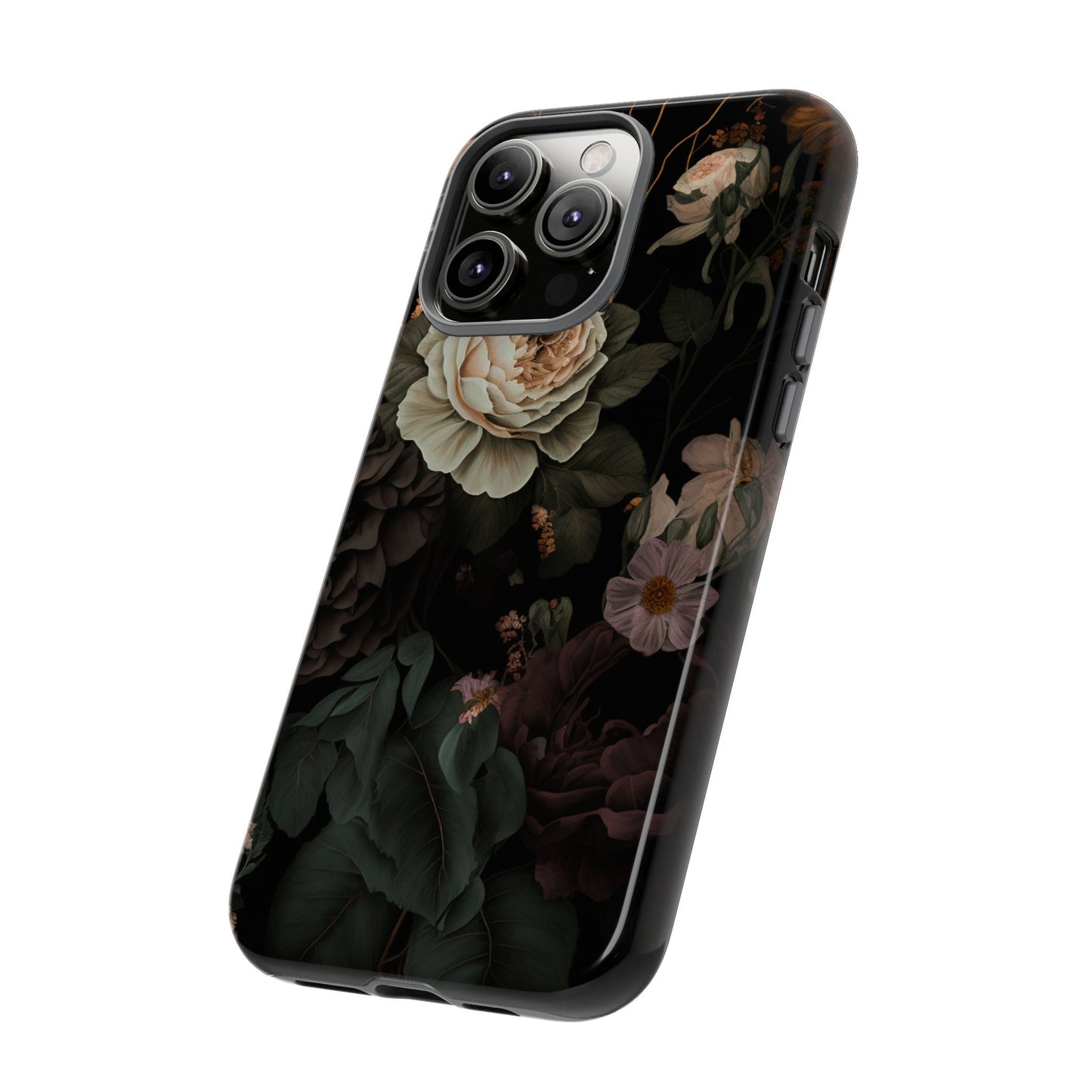 Floral Phone Case For iPhone And Samsung, Tough Cases, Flower Design, Stylish Protection, Gift for Her, Nature Lovers Accessory, Floral Gift