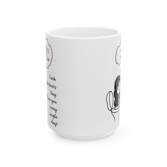 Personalized Funny Couple Mug , Name Love Cups, I Love You Every Day Gift, Valentines Day Gift for Her, Mugs For Couple, Anniversary Gift