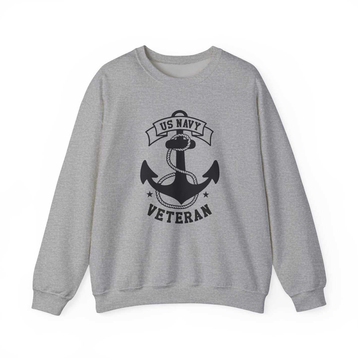 US Navy Veteran Crewneck Sweatshirt, Proud Navy Sweatshirt, Military Pride Apparel, Veteran Gift, Cozy Sweatshirt for Navy Heroes