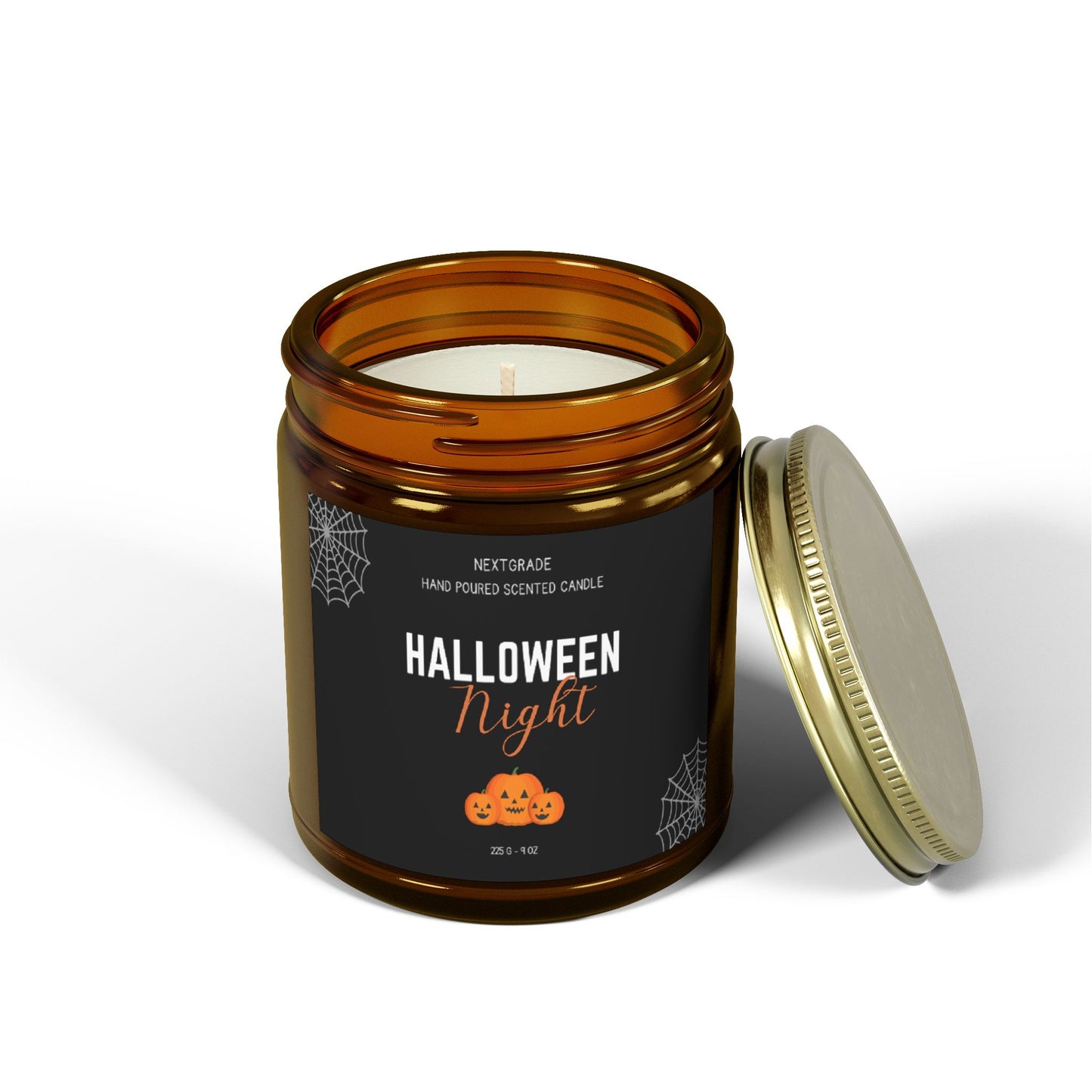 Halloween Night Scented Candles, Halloween Candles Scented, Spooky Candles - Gothic Décor Decorations - Halloween Gifts for Women, Men