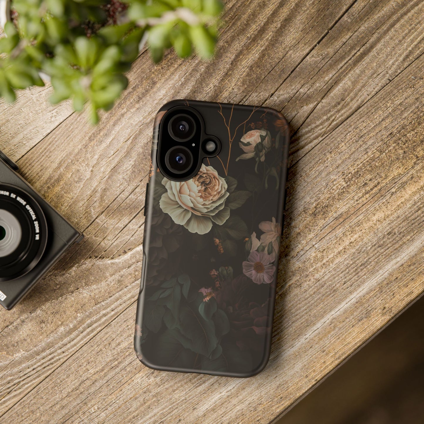 Floral Phone Case For iPhone And Samsung, Tough Cases, Flower Design, Stylish Protection, Gift for Her, Nature Lovers Accessory, Floral Gift