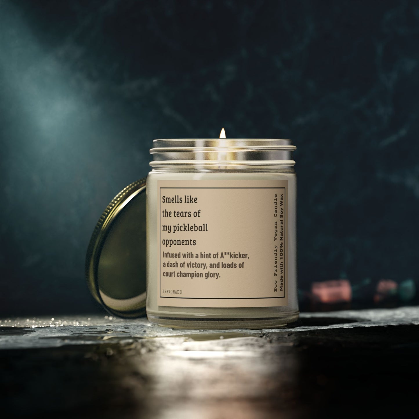 Personalized Smells like the Tears of My Pickleball Opponents Pickleball Candle gift, Funny Candle, Sports Decor