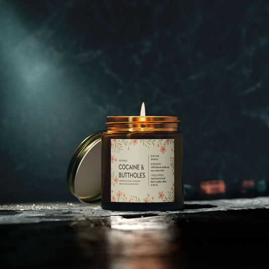 Funny Adult Humor Candle, Novelty Soy Wax Candle, 50, 60 Hour Burn, Gag Gift for Friends, Unique Candle Collection