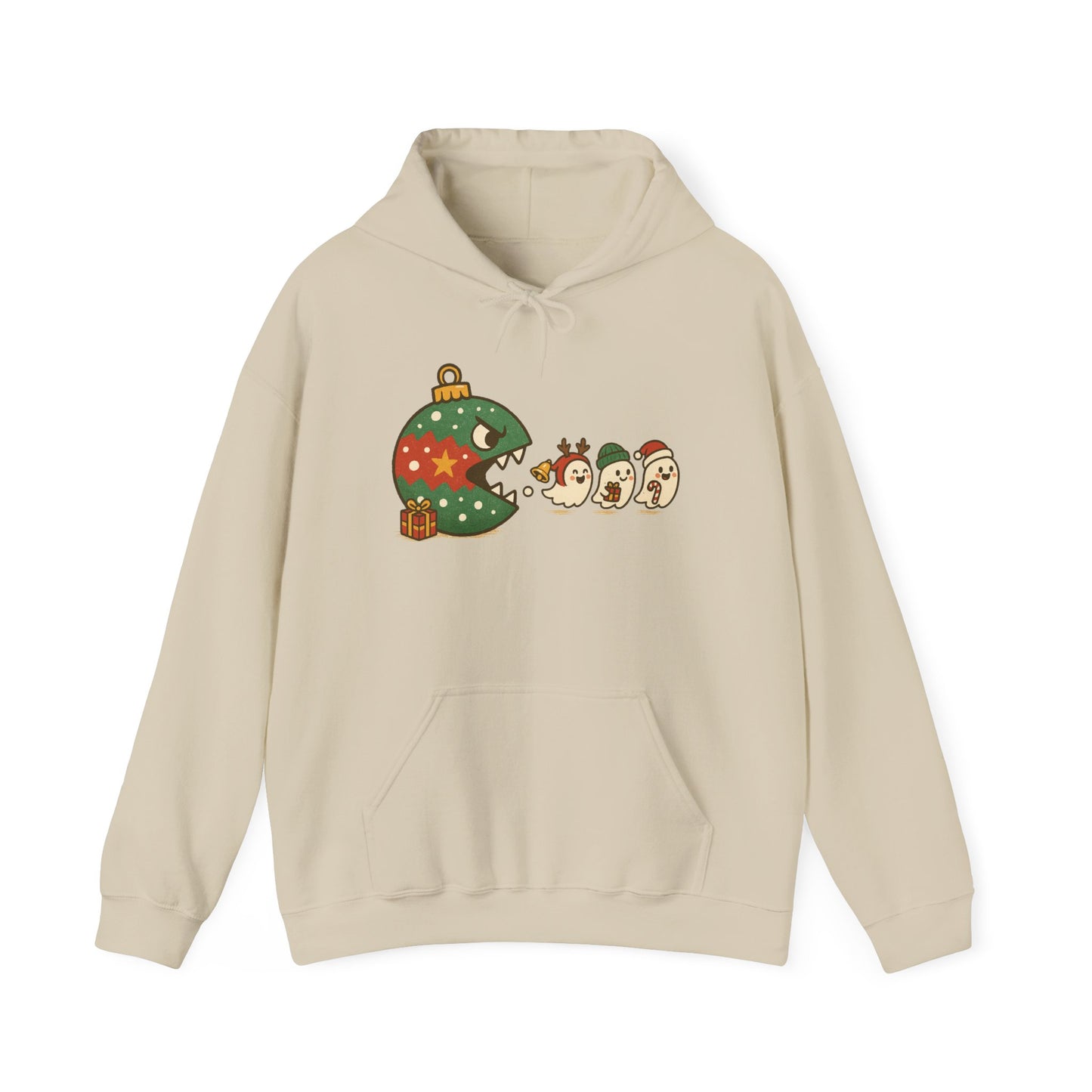 Funny Hooded Sweatshirt, Holiday Sweatshirt, Cozy Winter Apparel, Christmas Gift, Unisex Sweatshirt, Seasonal Fashion, Cute Hoodie