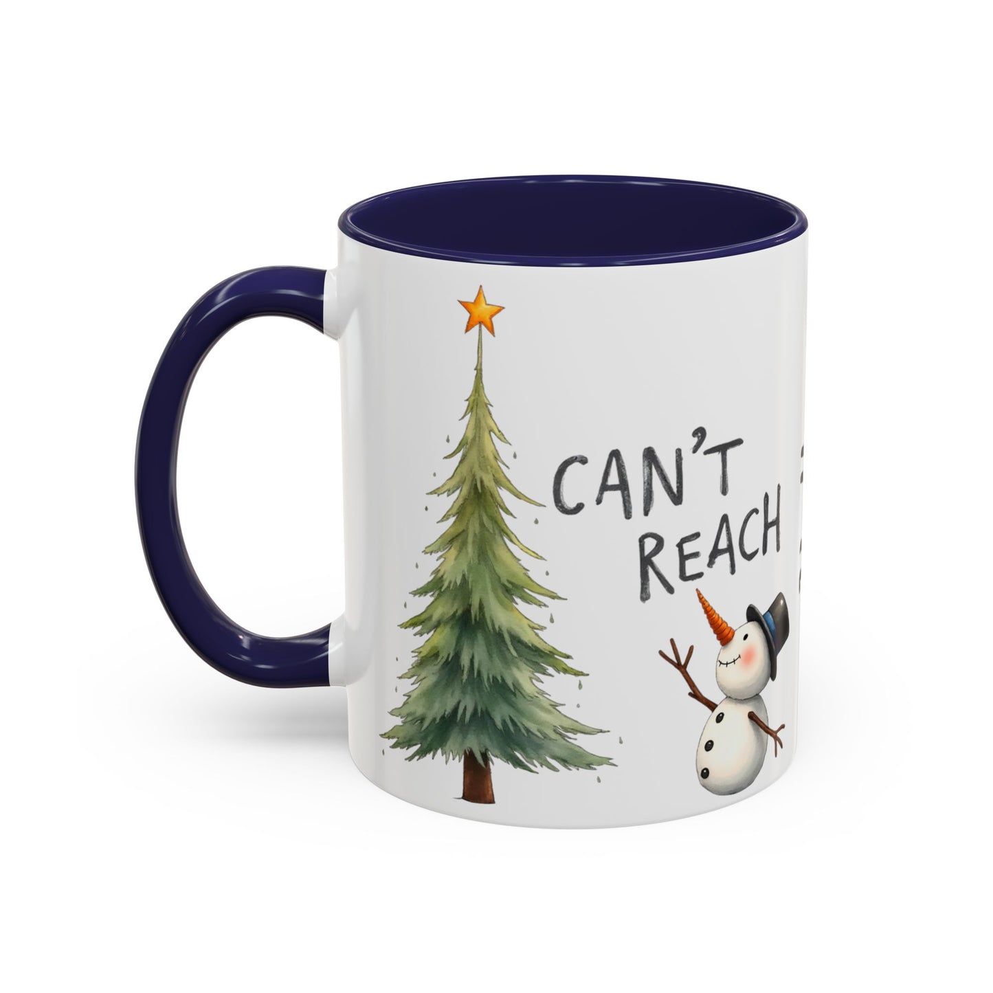 Personalized Holiday Coffee Mug, Cute Snowman Design, Winter Drinkware, Festive Gift, Custom Name Mug, Christmas Day Gift