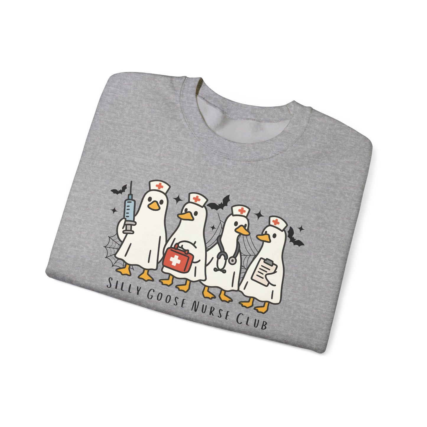 Funny Nurse Crewneck Sweatshirt for Medical Professionals, Cozy Gift for Healthcare Workers, Casual Wear, Unique Nursing Apparel
