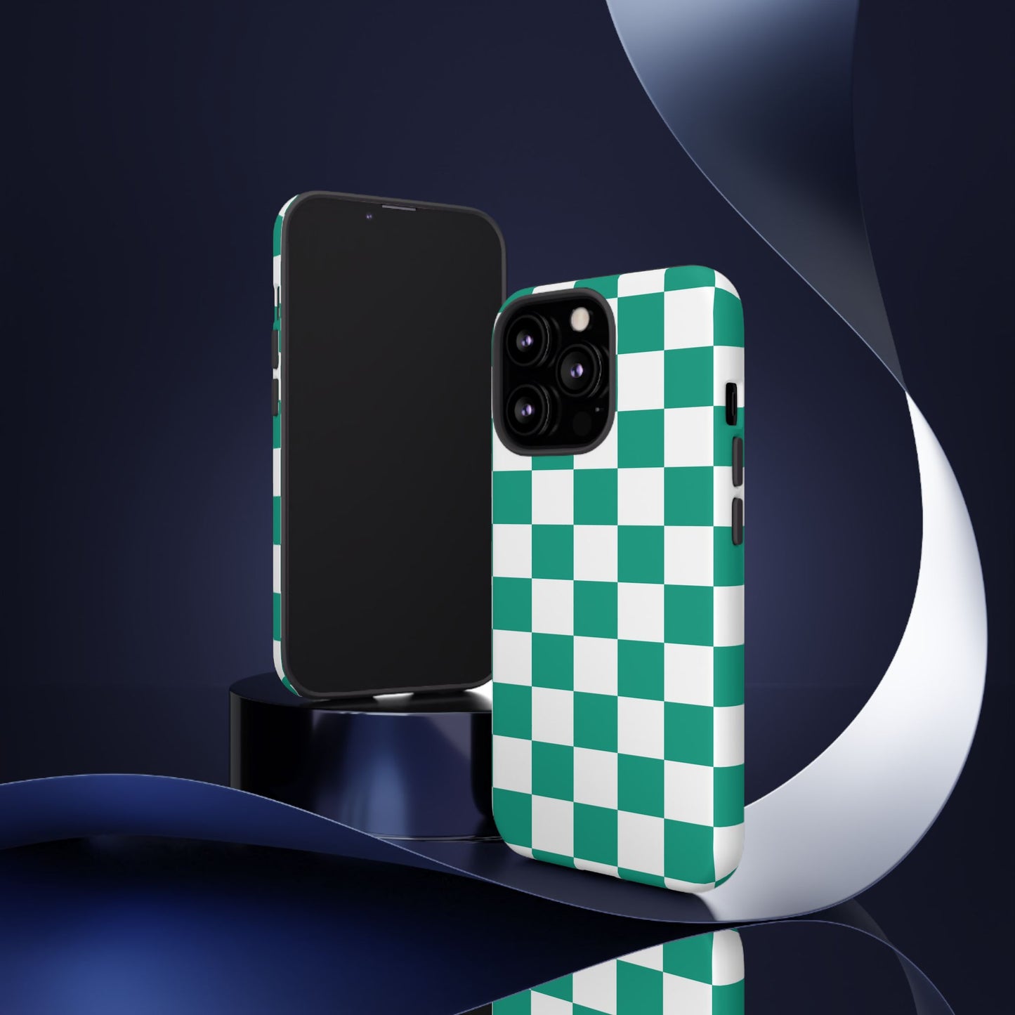 Checkered iPhone Case, Stylish Phone Cover,  Mobile Case For iPhone 17 Pro, 17, 16, 15, 14, 13, 12, 11, X, XR,XS MAX, Chic Gift for Her
