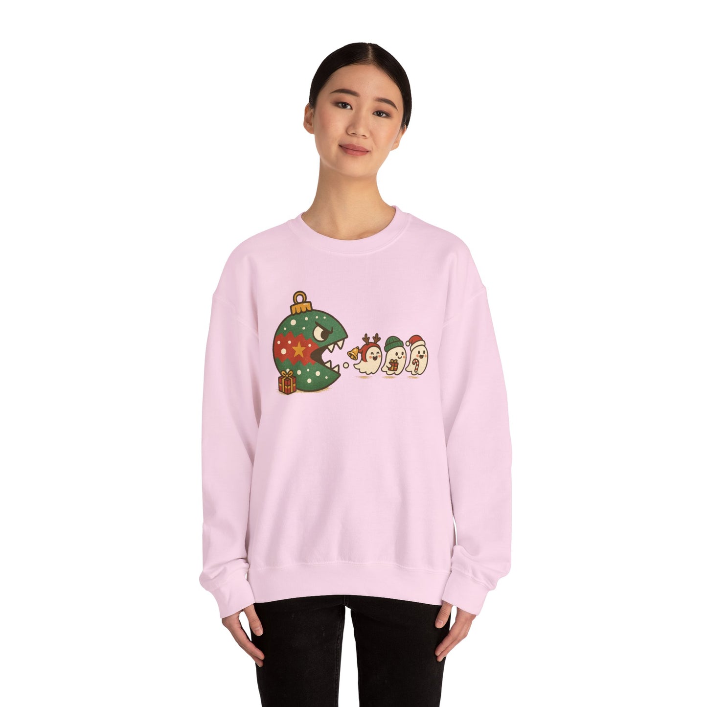 Cute Holiday Crewneck Sweatshirt, Funny Christmas Gift, Cute Sweater, Unisex Christmas Sweatshirt, Cozy Winter Apparel
