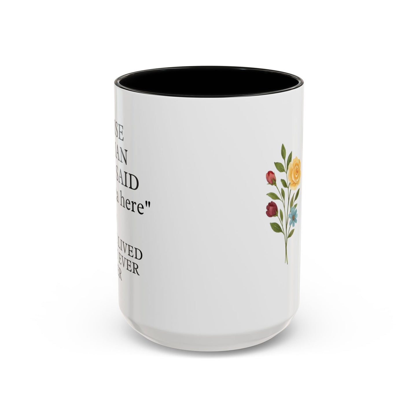 Personalized Retirement Coffee Mug, Floral Design, Gift for Retirees, Custom Name Mug, Celebration Drinkware, Retirement Day Gift
