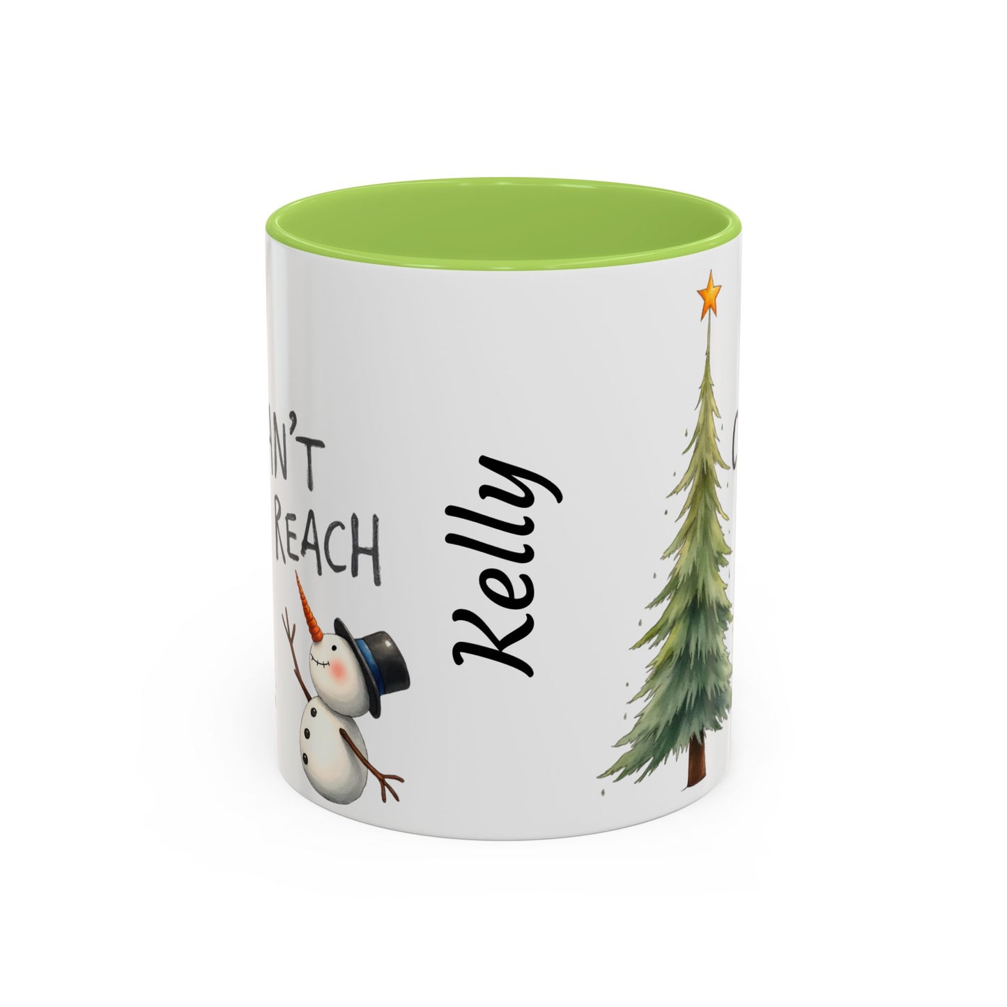 Personalized Holiday Coffee Mug, Cute Snowman Design, Winter Drinkware, Festive Gift, Custom Name Mug, Christmas Day Gift
