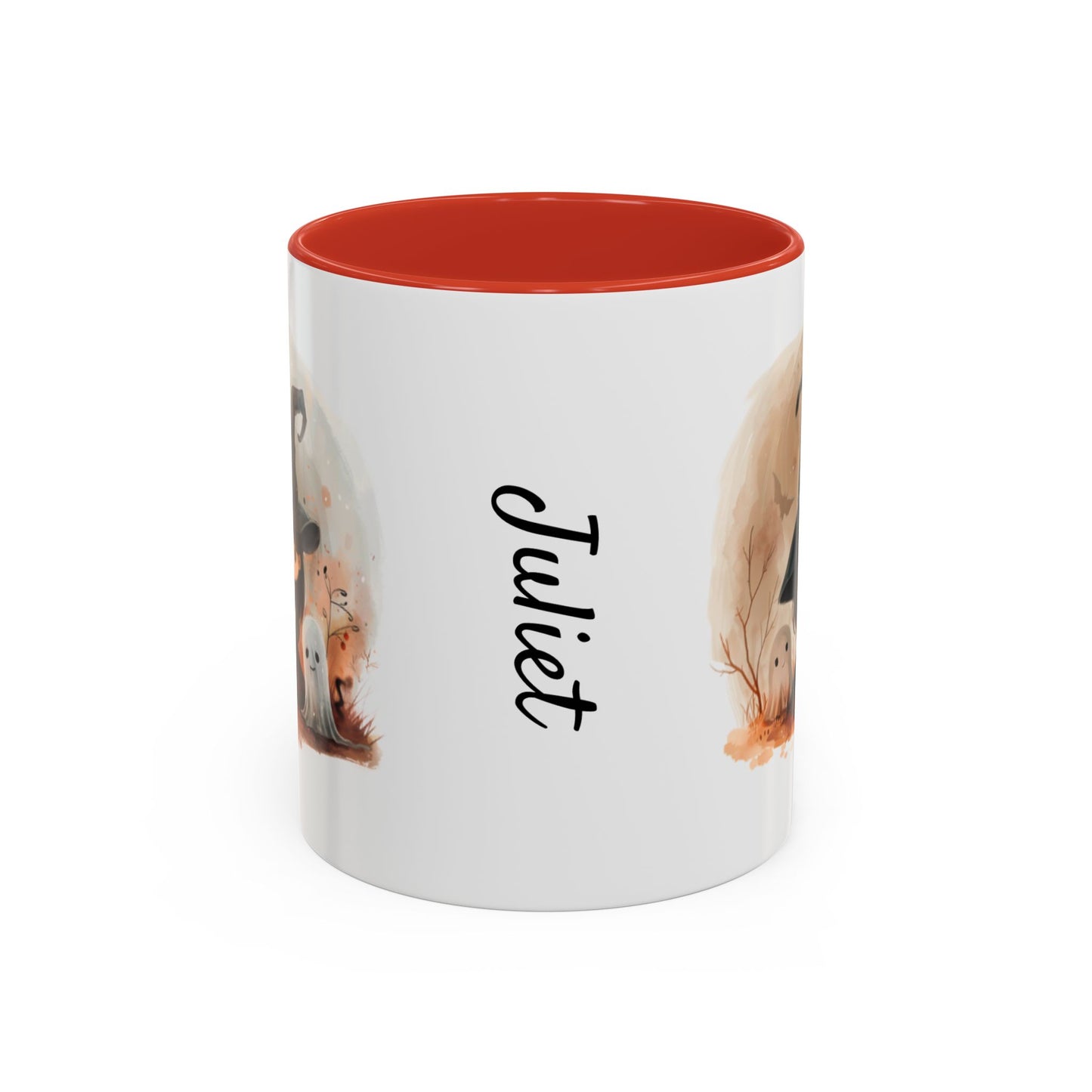 Personalized Witch Coffee Mug, Personalized Halloween Mug, Cute Witch Gift, Fall Decor, Coffee Cup for Kids