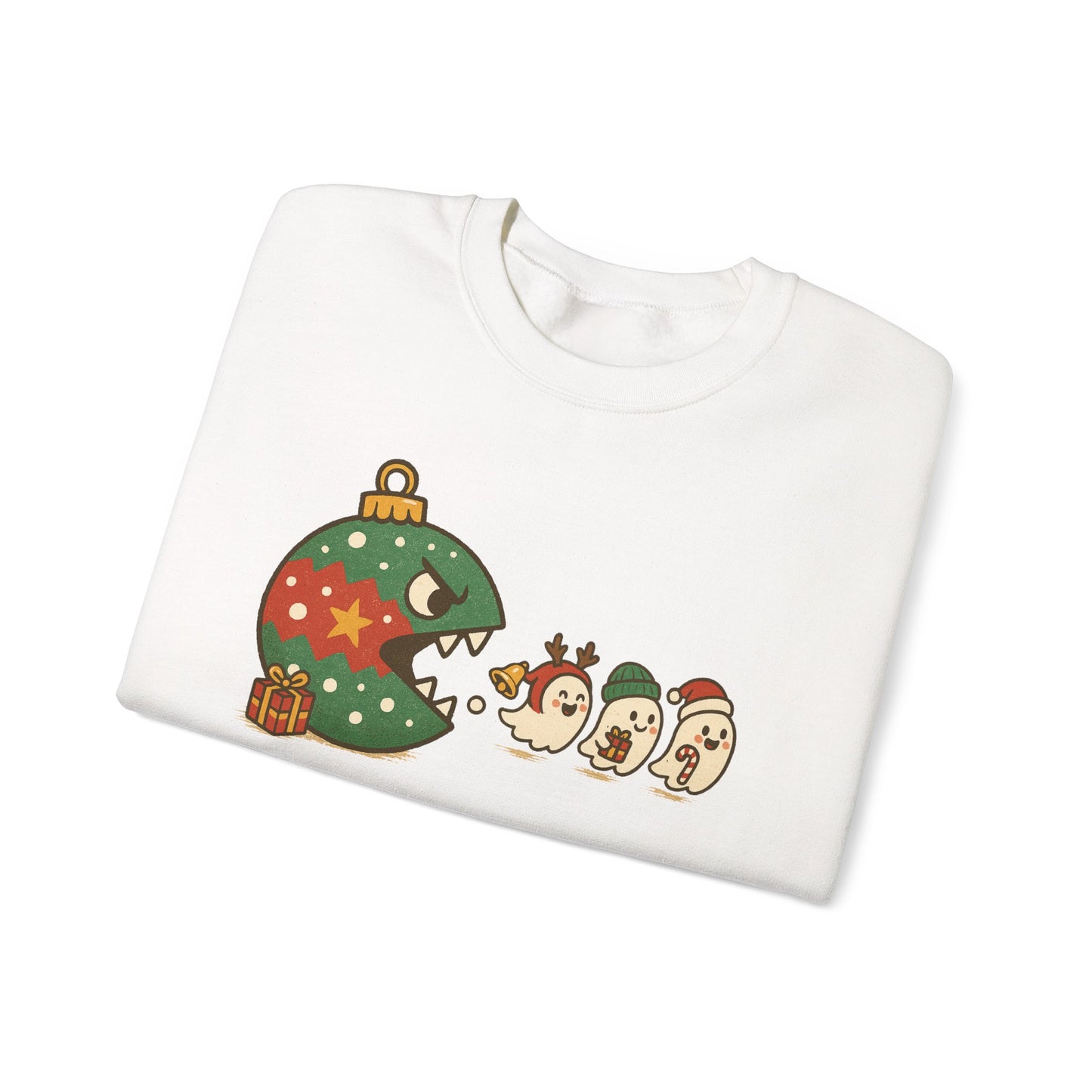 Cute Holiday Crewneck Sweatshirt, Funny Christmas Gift, Cute Sweater, Unisex Christmas Sweatshirt, Cozy Winter Apparel