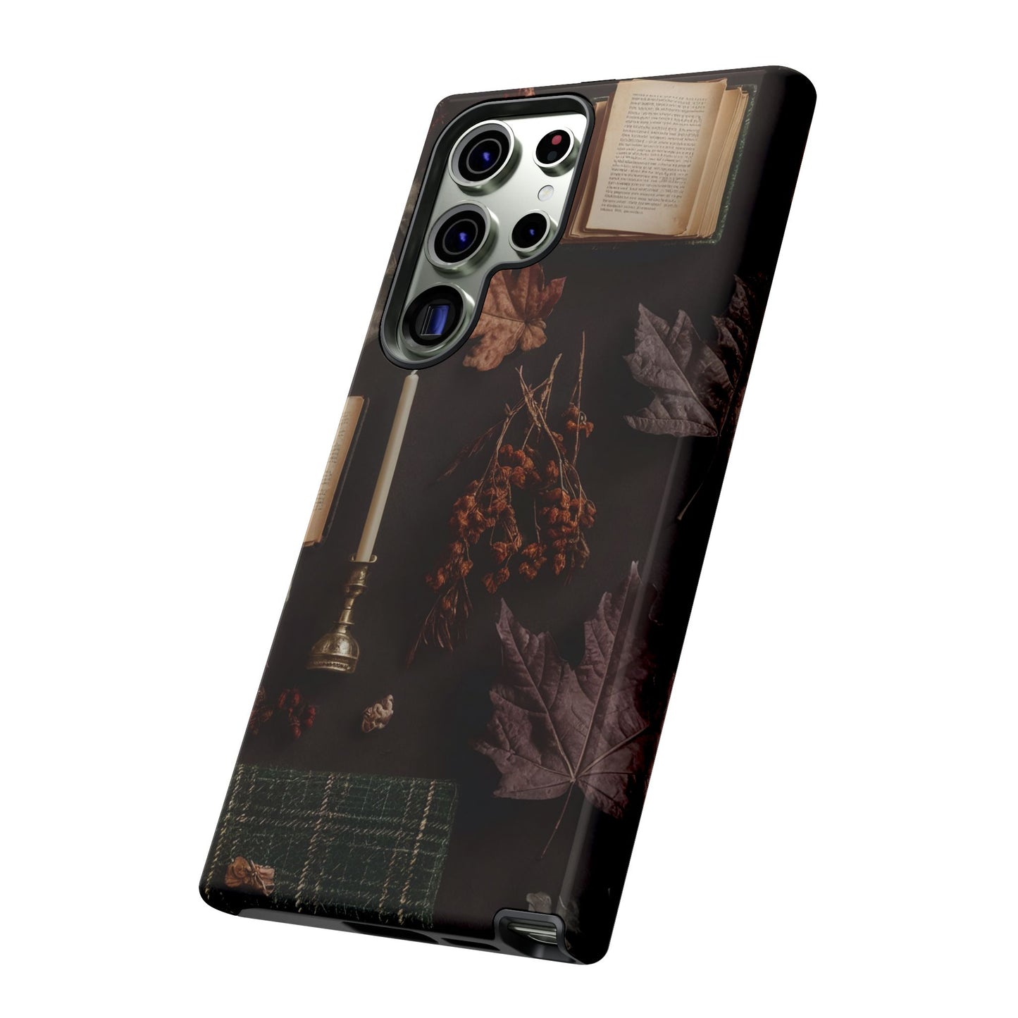 Floral Nature Phone Case, Tough Phone Case for Fall Decor, Phone Case for iPhone and Samsung, Stylish Protective Cover for iPhone