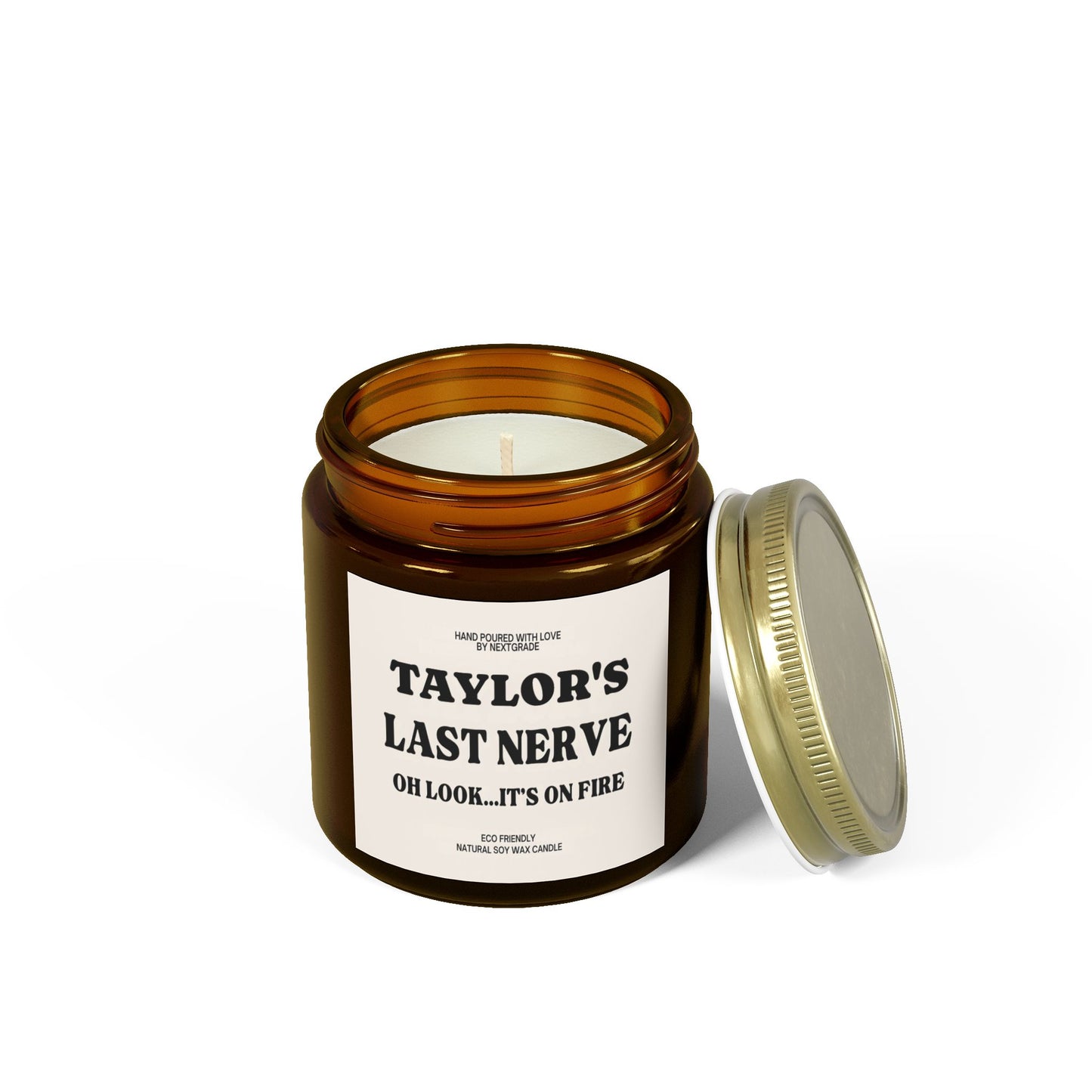 Personalized Scented Candles, Custom Last Nerve Candle, Custom Name Candle, Funny Gift, Personalized Candle Gift, Funny Candle, Birthday