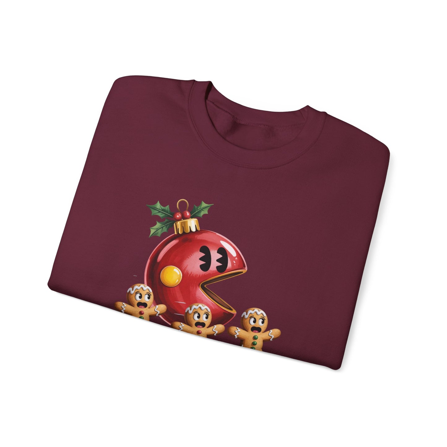 Festive Crewneck Sweatshirt, Christmas Gift, Holiday Apparel, Cozy Winter Wear, Casual Sweater, Fun Graphic Sweatshirt