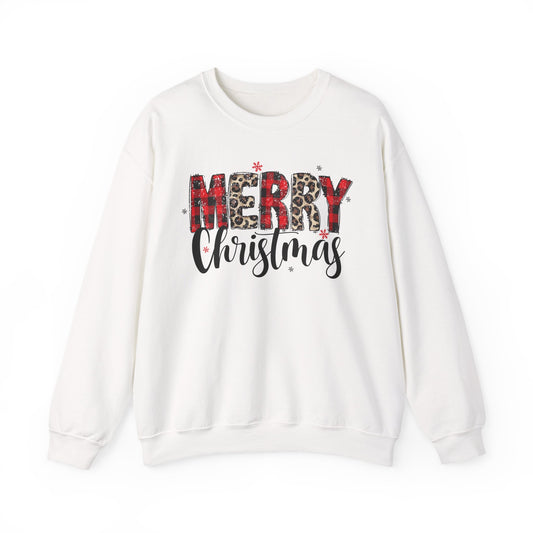 Merry Christmas Crewneck Sweatshirt - Cozy Holiday Apparel, Unisex Winter Wear, Perfect Gift for Christmas Celebrations, Festive Style