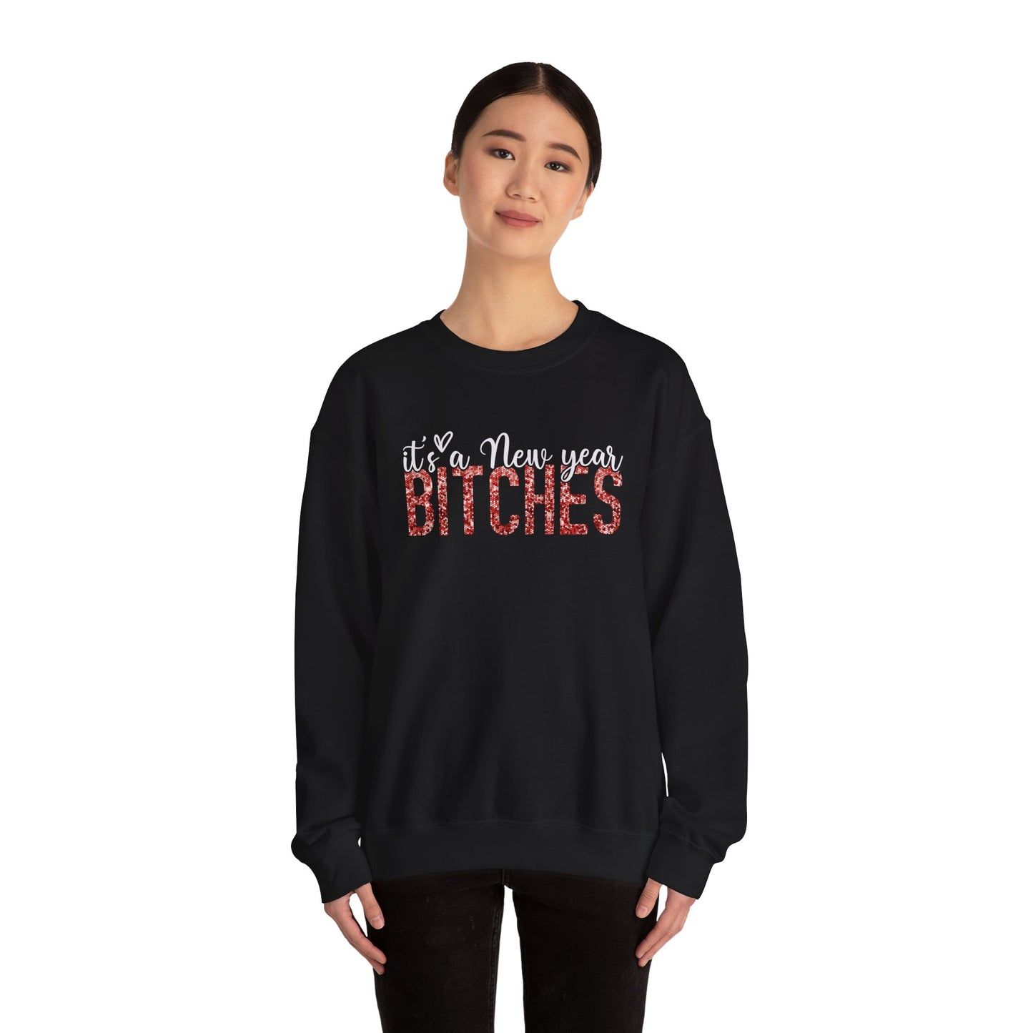 It's a New Year Bitches sweatshirt | New Year Party Crewneck | Happy New Year 2026 | 2026 T shirt | Merry Christmas