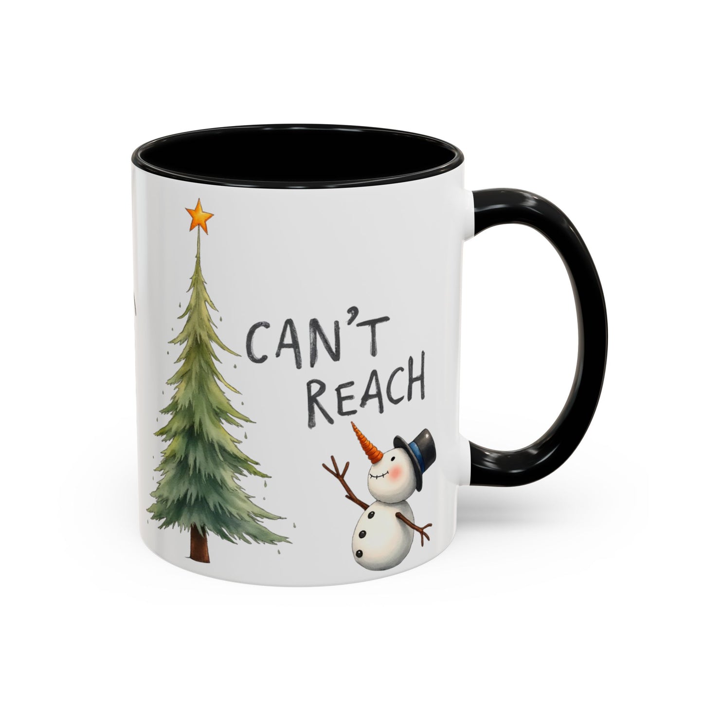 Personalized Holiday Coffee Mug, Cute Snowman Design, Winter Drinkware, Festive Gift, Custom Name Mug, Christmas Day Gift