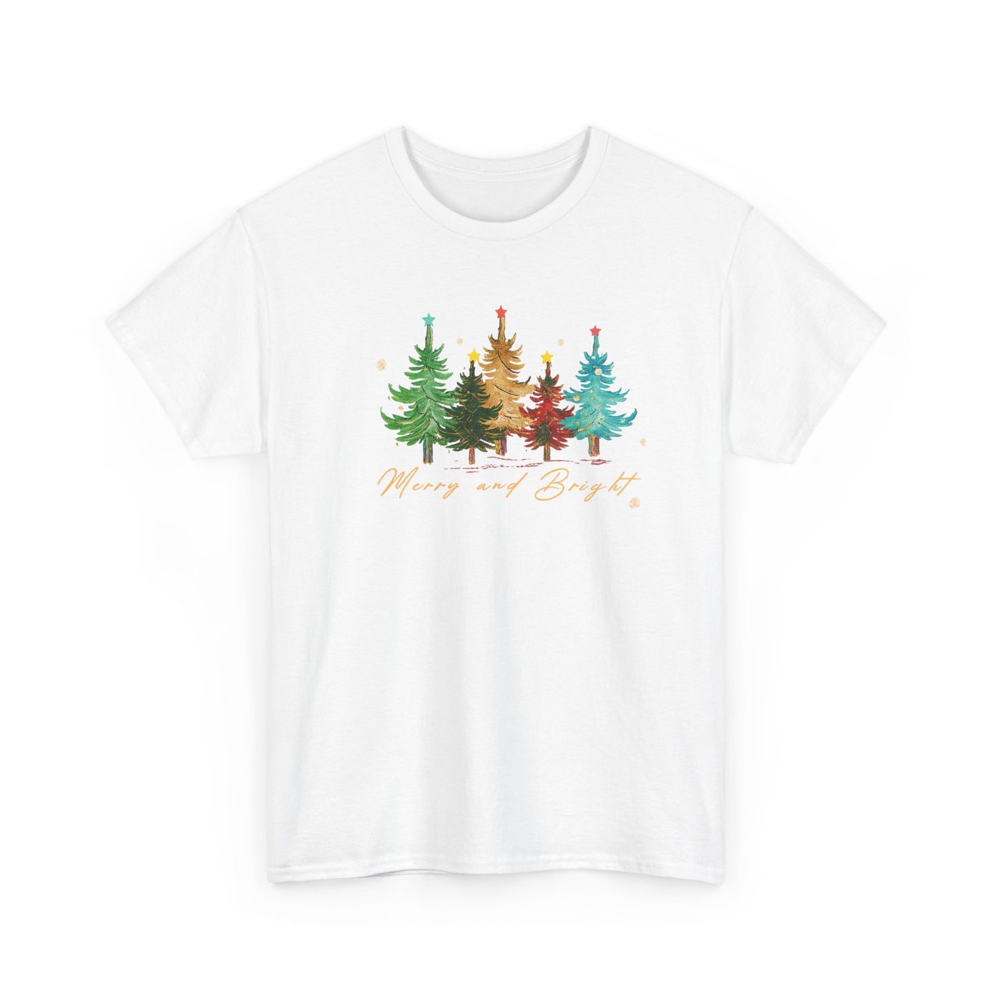Merry and Bright Trees, Women's Christmas Shirt, Womans Holiday Shirt,Christmas Gift,Chic Winter Shirt,Cute Holiday Tee,Christmas Tree Shirt
