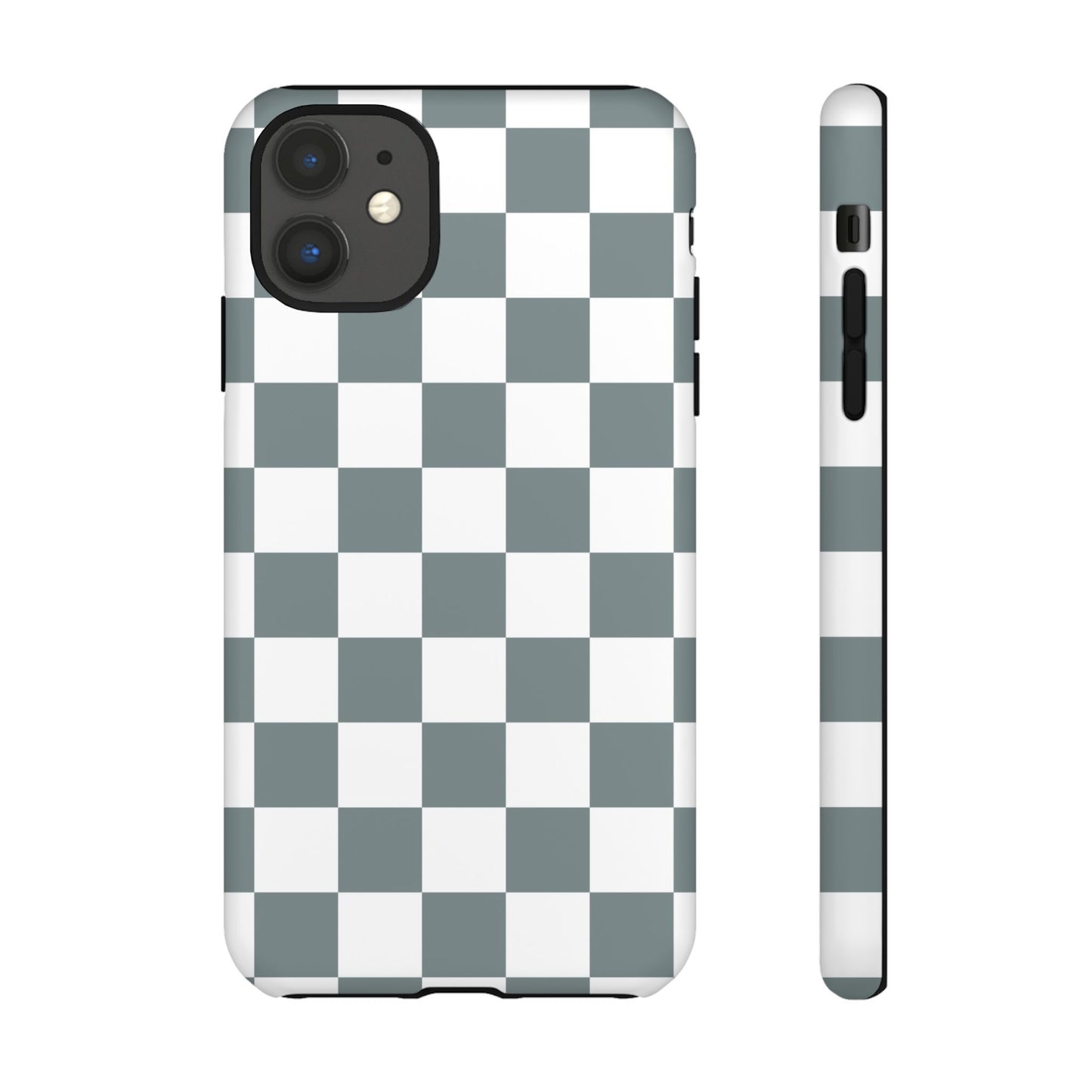 Stylish Checkerboard Phone Case, Durable Phone Cover, Unique Gift, iPhone 17 Pro, 17, 17 Air, 16, 15, 14, 13, 12, 11, X, XR, XS MAX