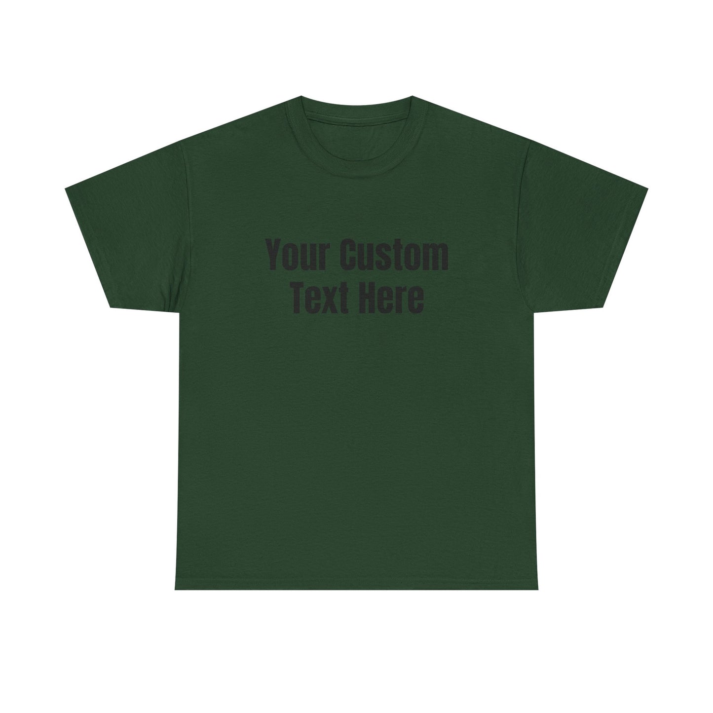 Customizable Heavy Cotton Tee - Perfect for Gifts, Events, Casual Wear, Team Outfits, Celebrations, Perfect Gift for Birthdays