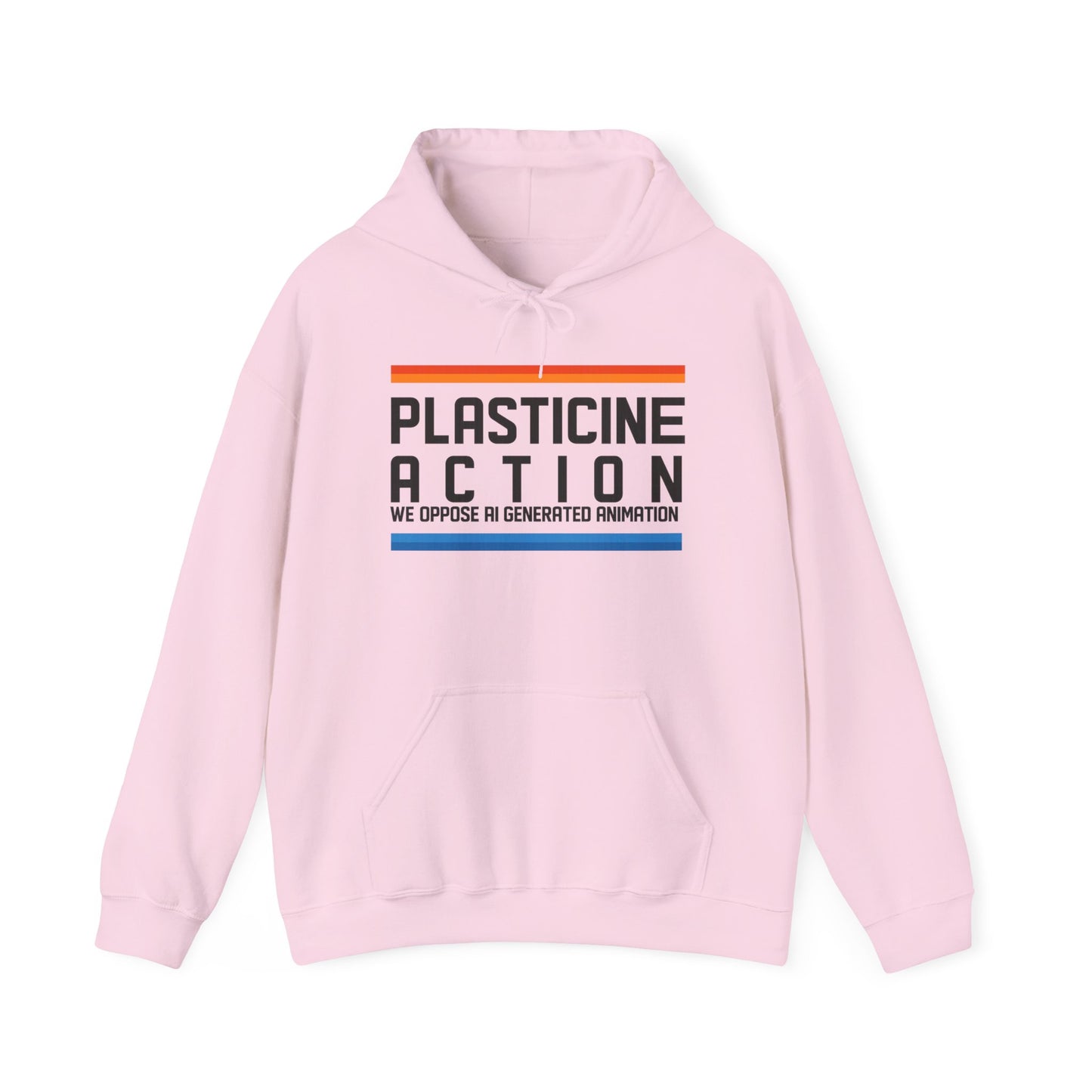 Plasticine Action Unisex Hoodie - Cozy Sweatshirt for Animators, Save Gaza, Free Palestine, Casual Wear